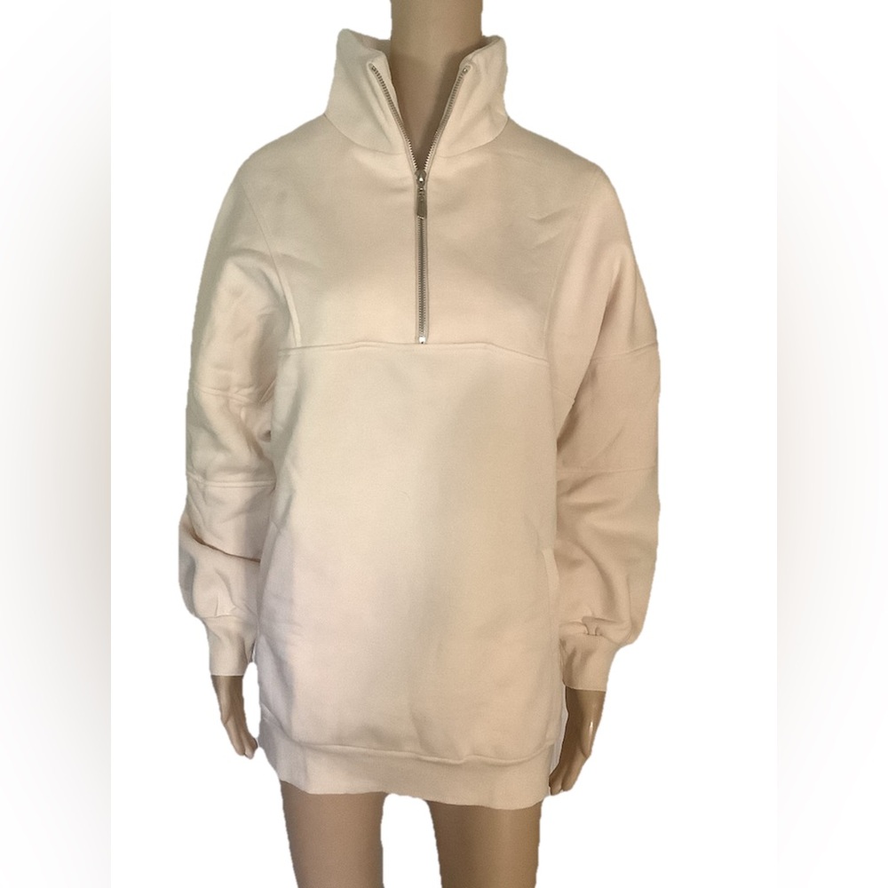 Zesica fleece sweater 1/4 zip women’s size S new